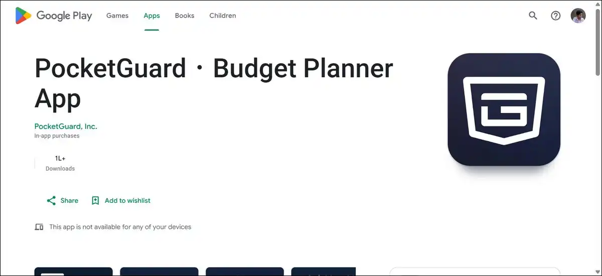 PocketGuard — if you can't stop overspending
