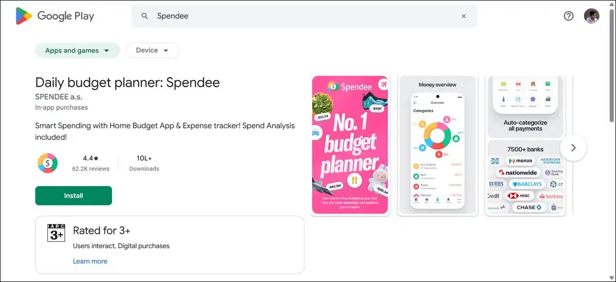 Spendee — if design actually matters to you