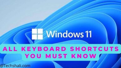 Windows 11: All Keyboard Shortcuts You Should Know