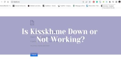 Is Kisskh.me Down or Not Working?