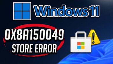 How to fix '0x8A150049' Microsoft Store Error Code