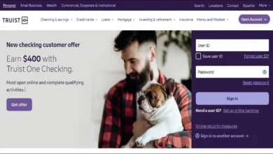 Truist Login / Sign In Page