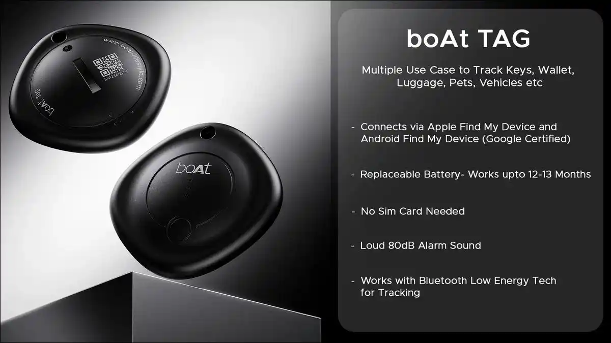 boAt TAG specs, price and more details