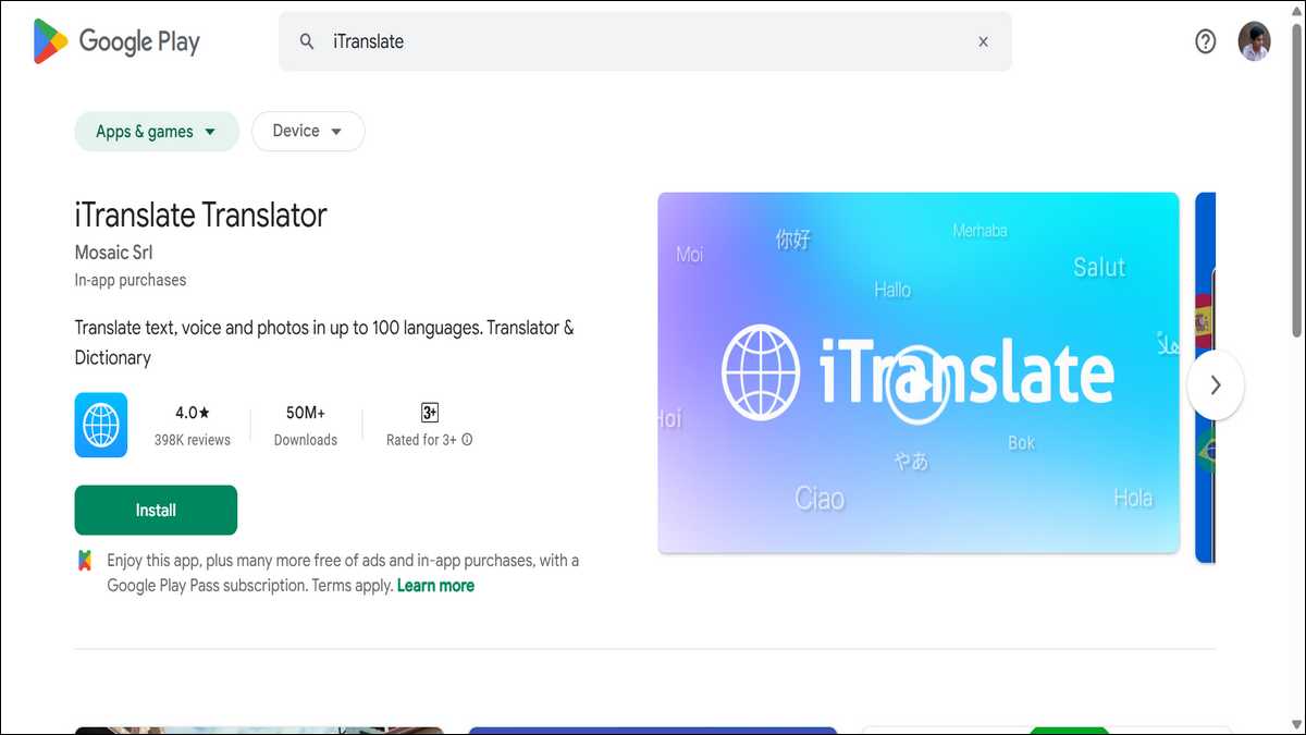 iTranslate Translator