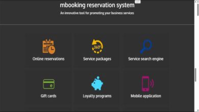 mbooking reservation system