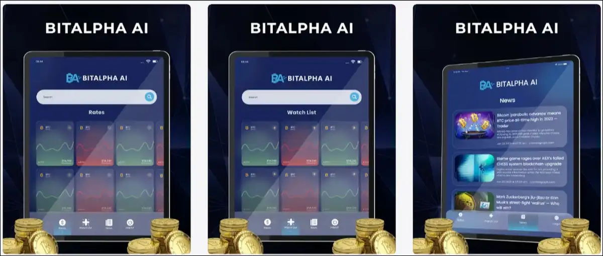 BitAlpha AI User Interface And Features