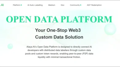 Alaya AI Web3 data labeling platform used by contributors and AI developers